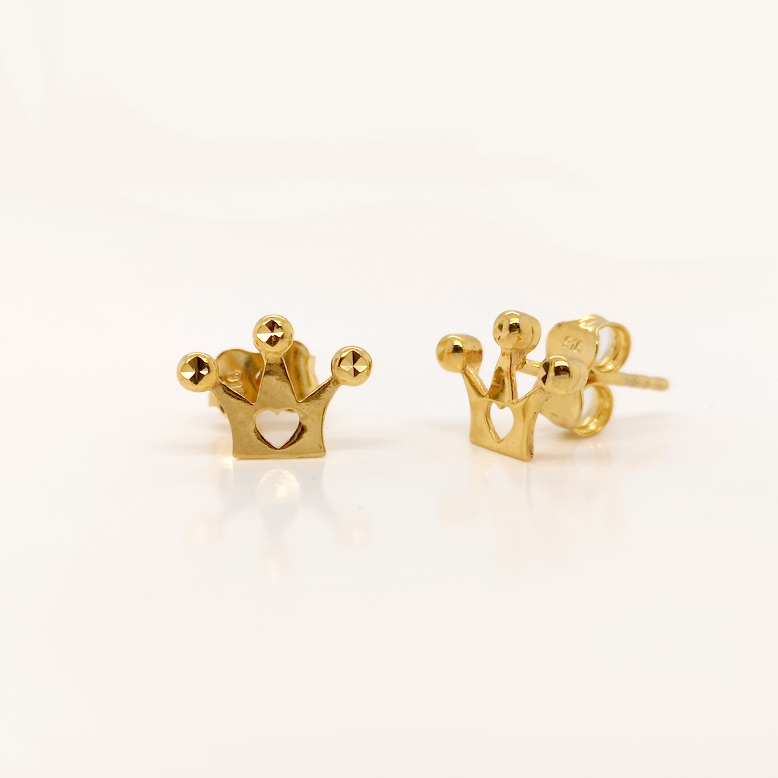 22K Gold Turkey Earstud
