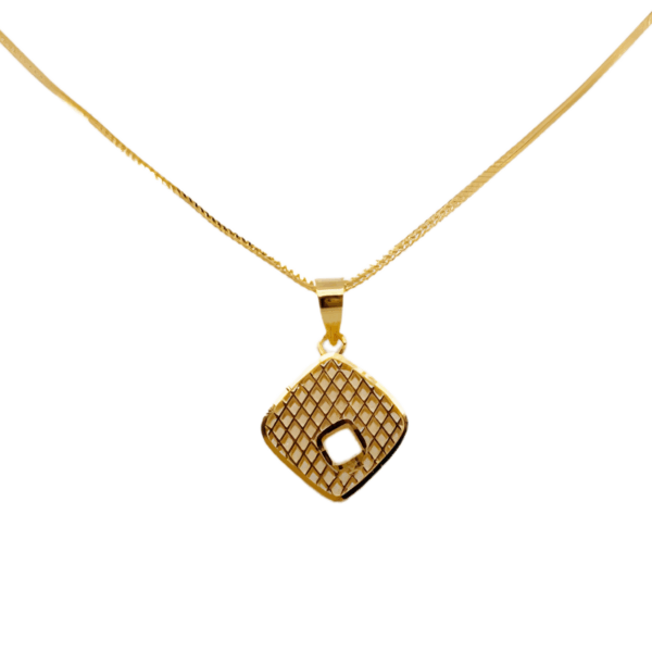 22K Gold Fancy Pendant