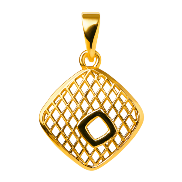 22K Gold Fancy Pendant
