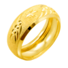22K Gold Hollow Ring