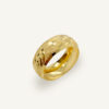 22K Gold Hollow Ring