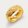 22K Gold Hollow Ring