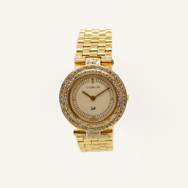 18K Yellow Gold Corum Diamond