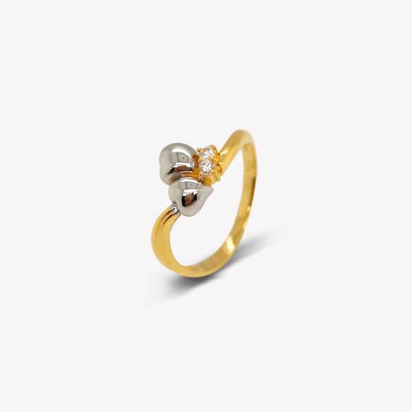 18K Yellow Gold Diamond Ring