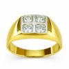 18K Yellow Gold Diamond Ring
