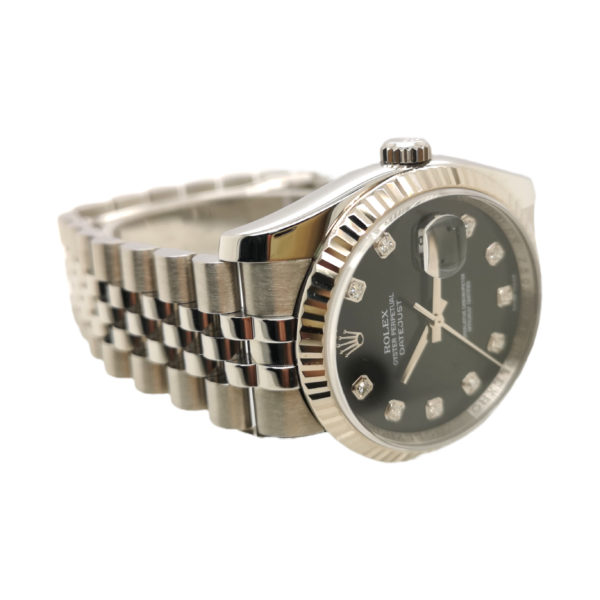 Rolex Datejust 36 Diamond 116234 Left View