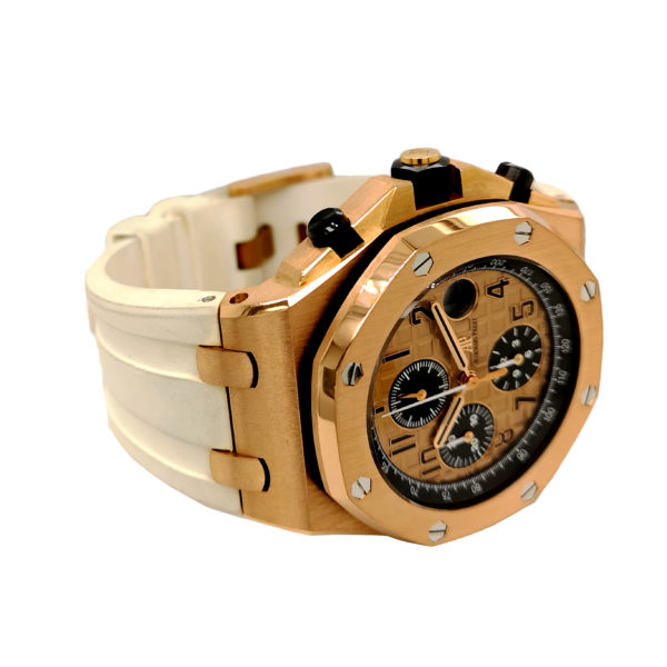 18K Audemars Piguet Royal Oak Offshore Chronograph Left View