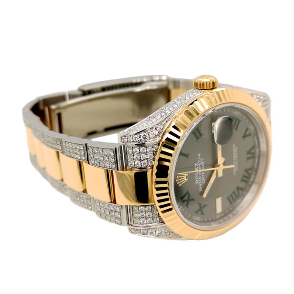 ROLEX DATEJUST 41 WATCH LEFT VIEW