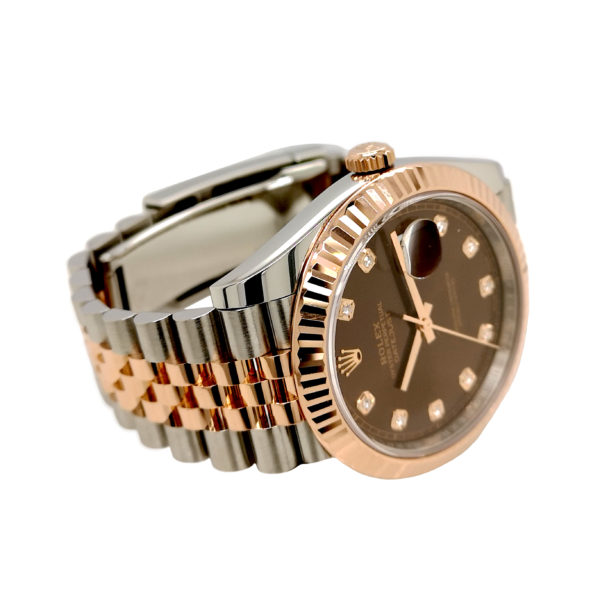 Rolex Datejust 41 Diamond 126331 Left View