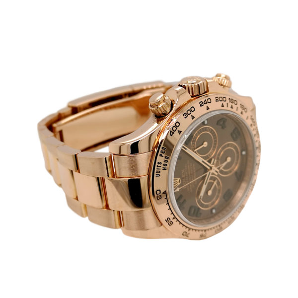 18K Red Gold Rolex Daytona 116505 Left View