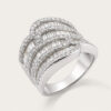 18K White Gold Diamond Ring