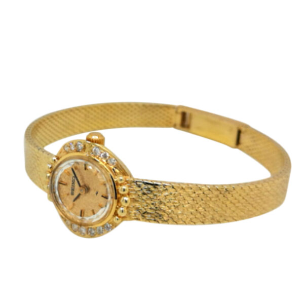 14K Yellow Gold Seiko Diamond - Image 3