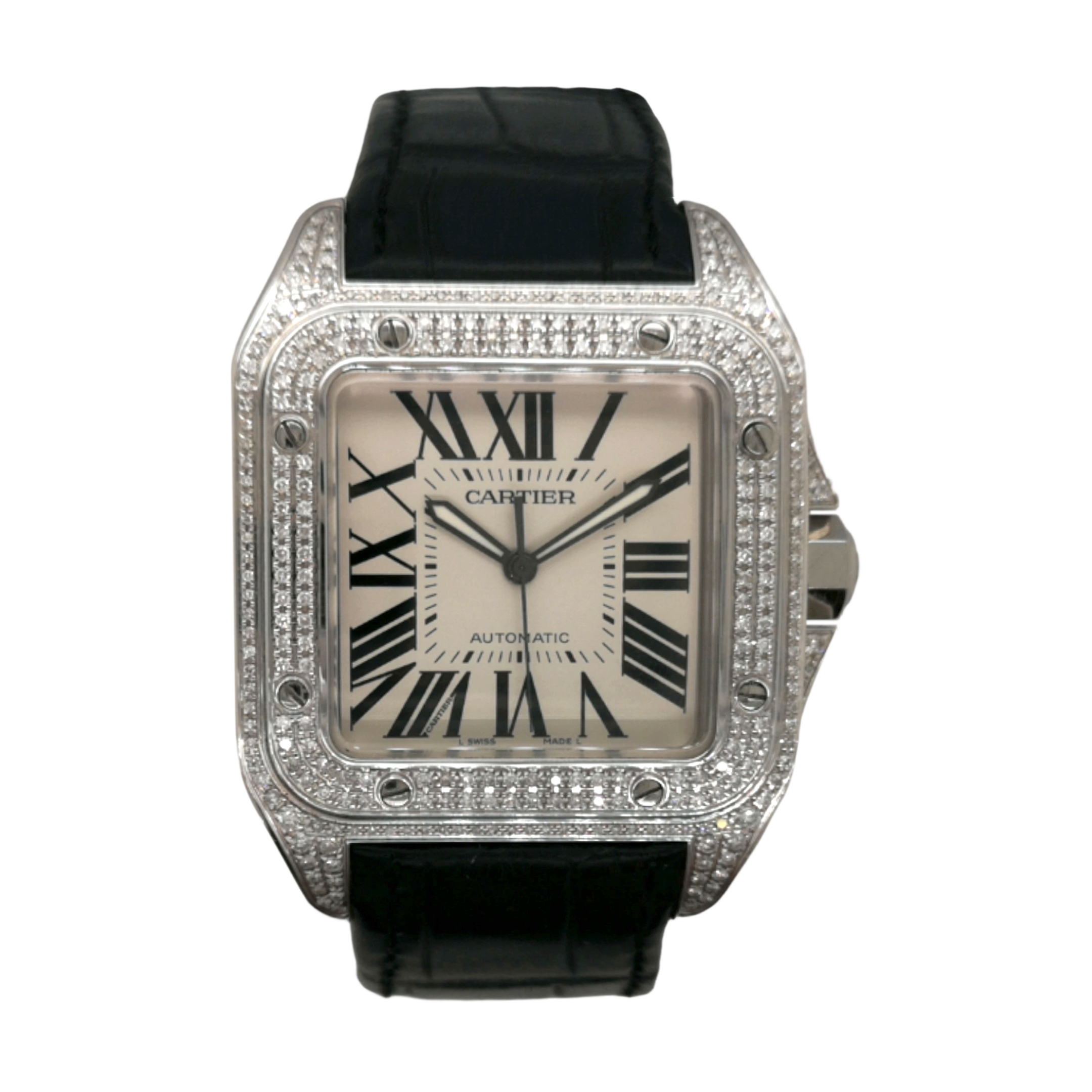 Cartier Santos 100 Diamond