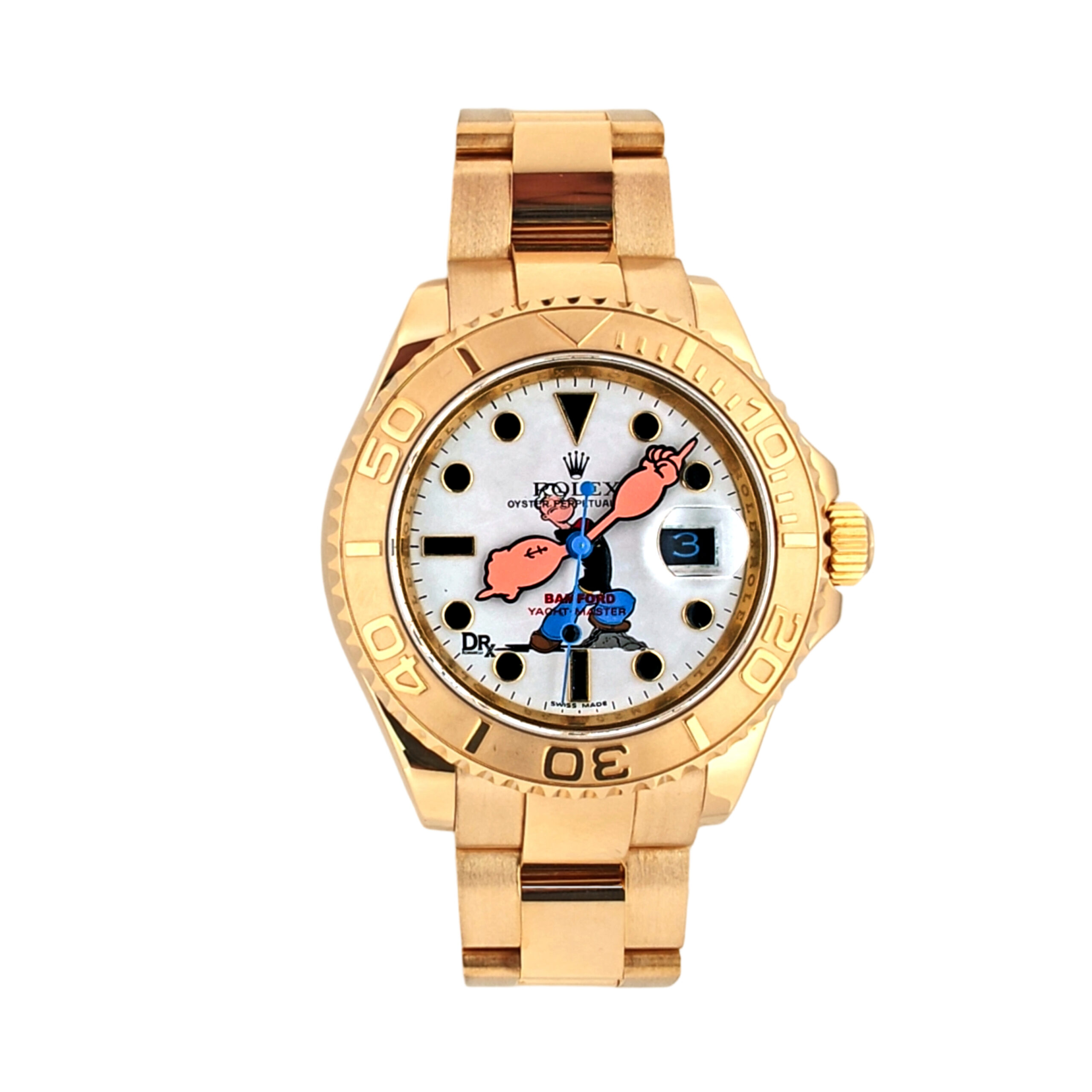 18K Yellow Gold Rolex Yacht-Master 16628