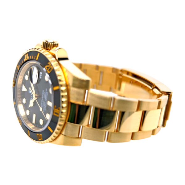 18K Yellow Gold Rolex Submariner 116618