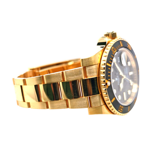 18K Yellow Gold Rolex Submariner 116618