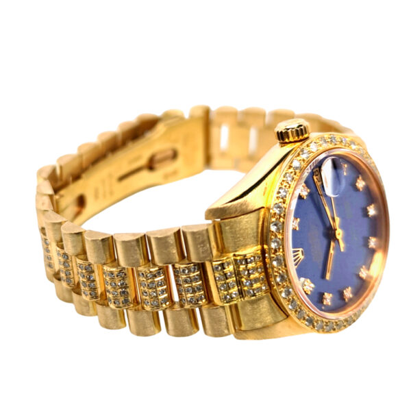 18K Yellow Gold Rolex Datejust 31 Diamond 68278