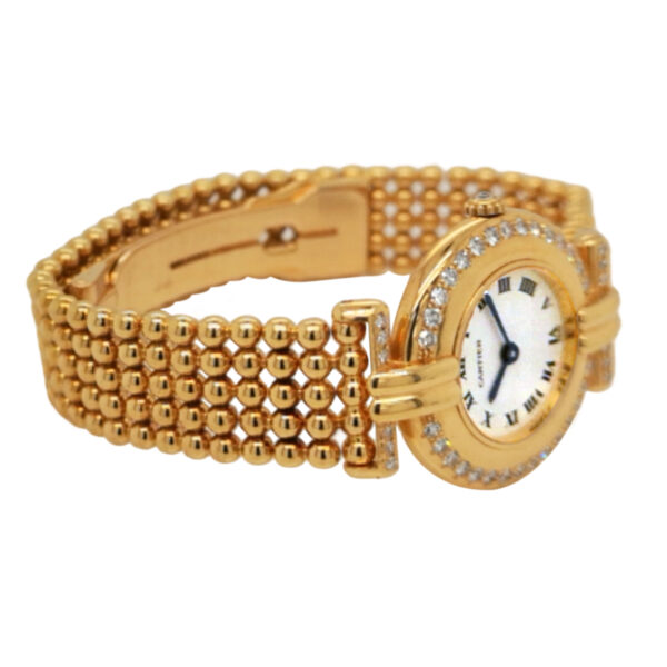 18K Yellow Gold Cartier Colisee Diamond 1653
