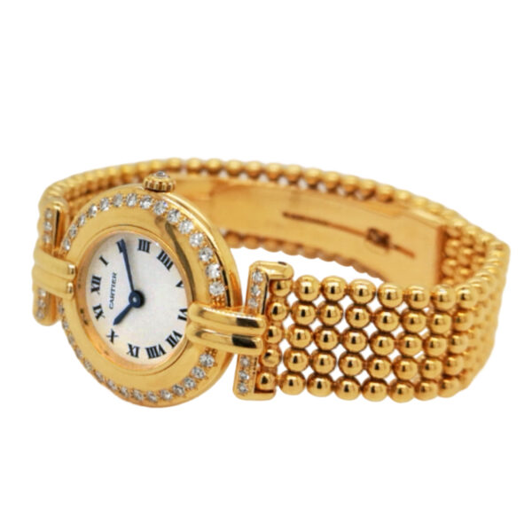 18K Yellow Gold Cartier Colisee Diamond 1653