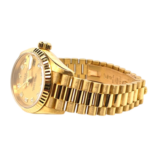 18K Yellow Gold Rolex Lady-Datejust Diamond 69178