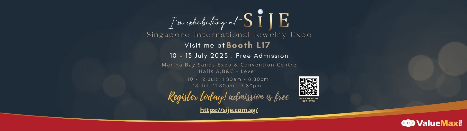Singapore International Jewelry Expo (SIJE) 2025