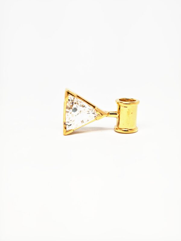 750 White Gold Diamond Pendant - Image 2