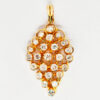 750 Yellow Gold Diamond Pendant