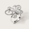 18K White Gold Diamond Ring