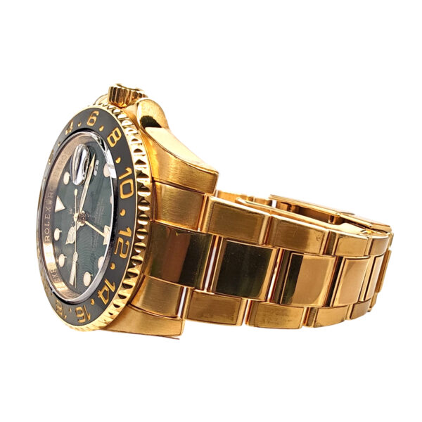 18K Yellow Gold Rolex Gmt-Master Ii 116718LN