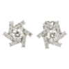 14K/18K White Gold Diamond Earstud