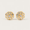 20K Yellow Gold Diamond Earstud