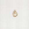 20K Yellow Gold Diamond Pendant