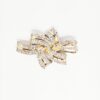 18K Yellow Gold Diamond Pendant 2 Tone