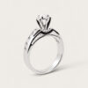 14K White Gold Diamond Ring
