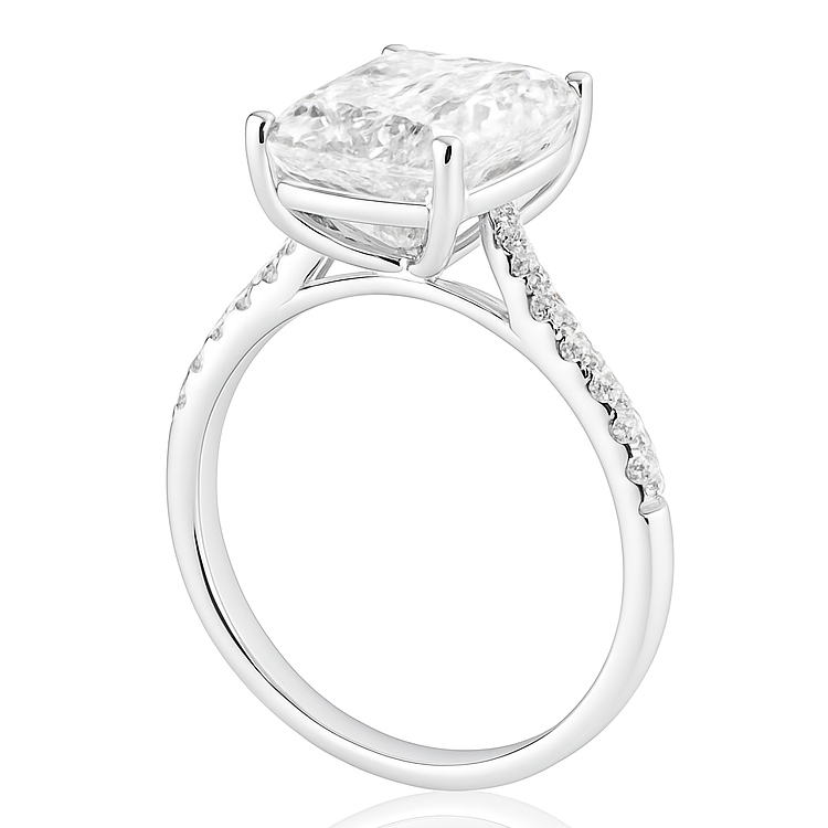 18K White Gold LG Ring