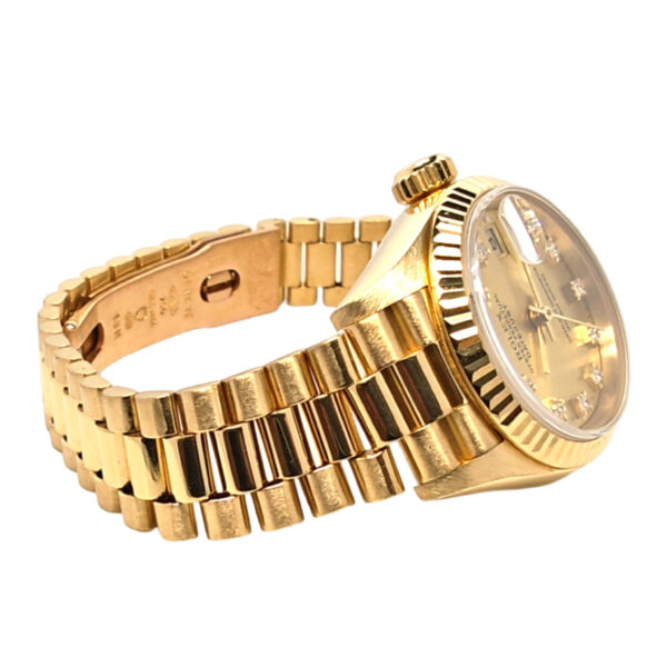 18K Yellow Gold Rolex Lady-Datejust Diamond 69178