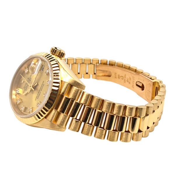 18K Yellow Gold Rolex Lady-Datejust Diamond 69178