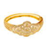 18K Yellow Gold Diamond Bangle 2 Tone