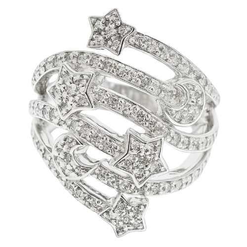 18K White Gold Diamond Ring