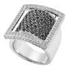 18K White Gold Diamond Ring