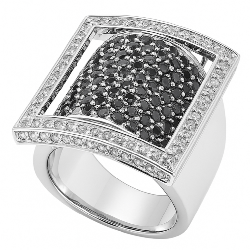 18K White Gold Diamond Ring