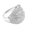 18K White Gold Diamond Ring