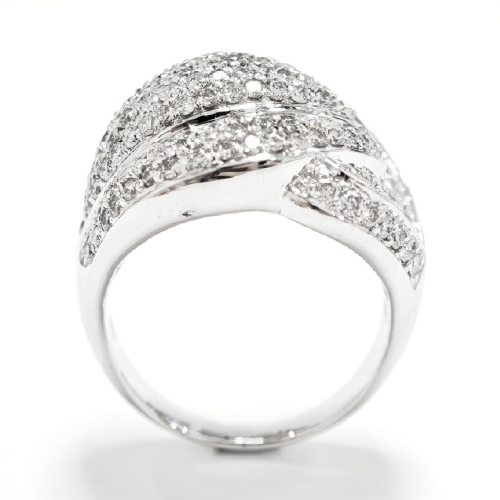 18K White Gold Diamond Ring