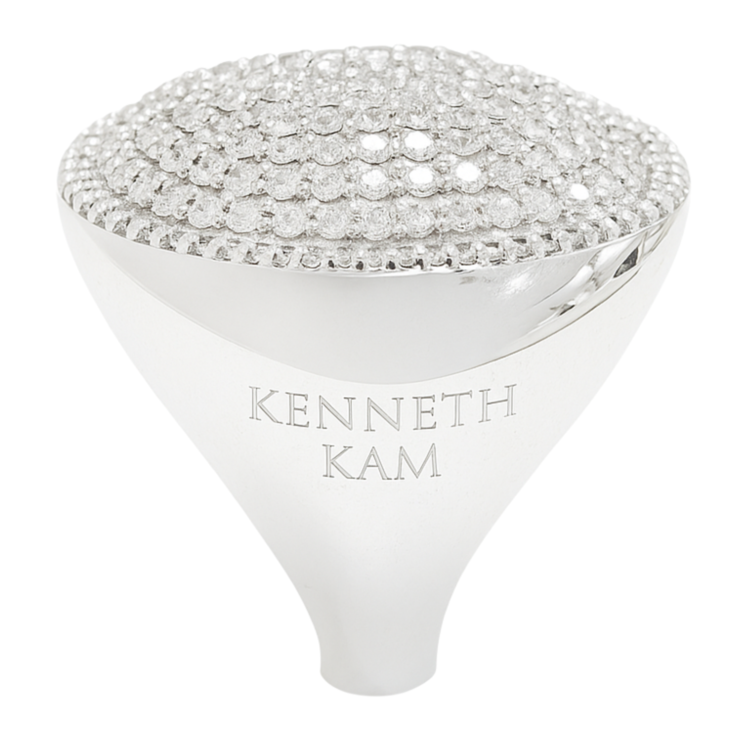 18K White Gold Diamond Ring