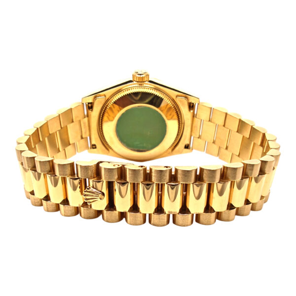 18K Yellow Gold Rolex Datejust 31 Mop & Diamond 68158