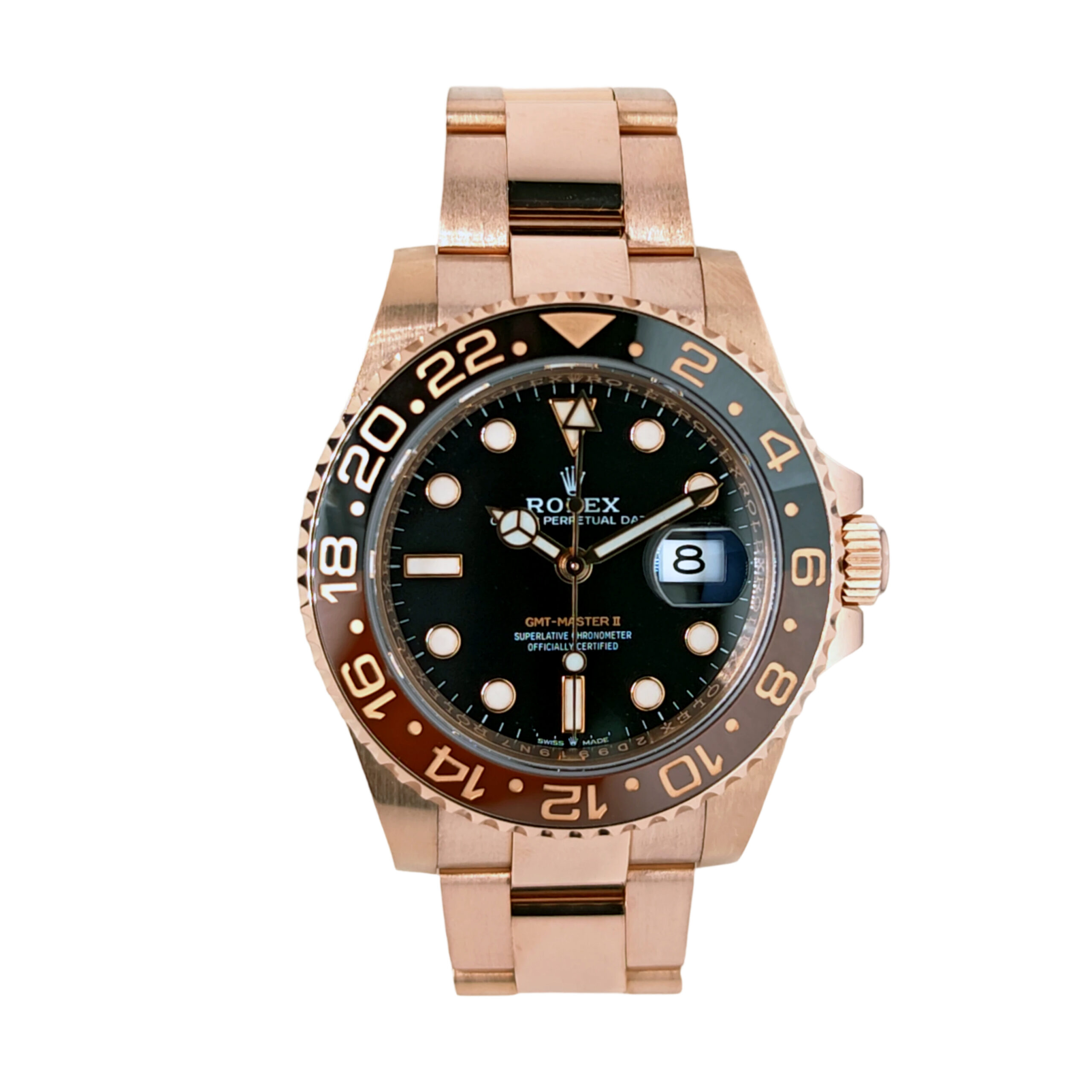 18K Rose Gold Rolex GMT-Master II 126715