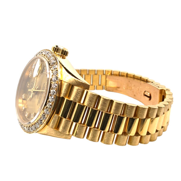18K Yellow Gold Rolex Lady-Datejust Diamond 69178