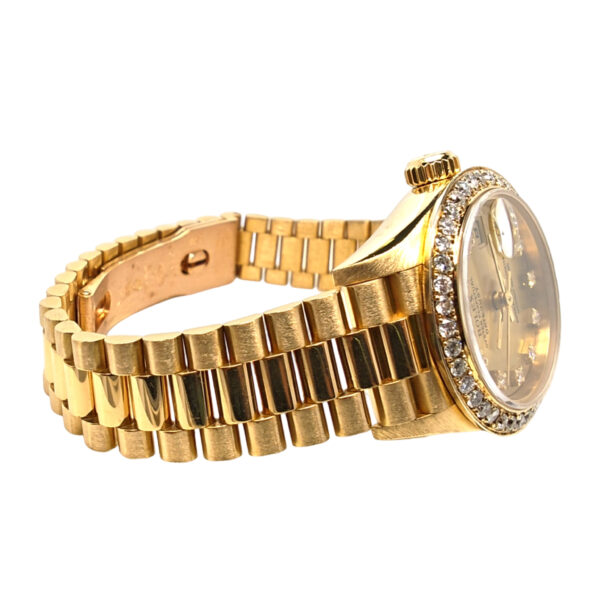 18K Yellow Gold Rolex Lady-Datejust Diamond 69178