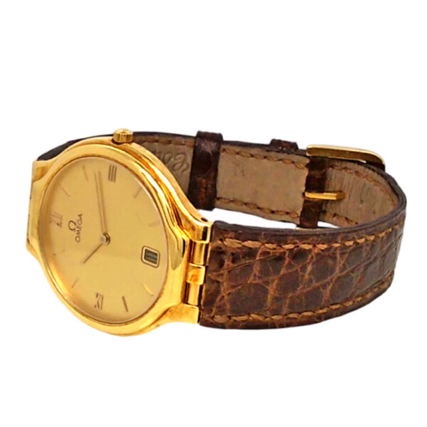 18K Yellow Gold Omega Geneve De Ville