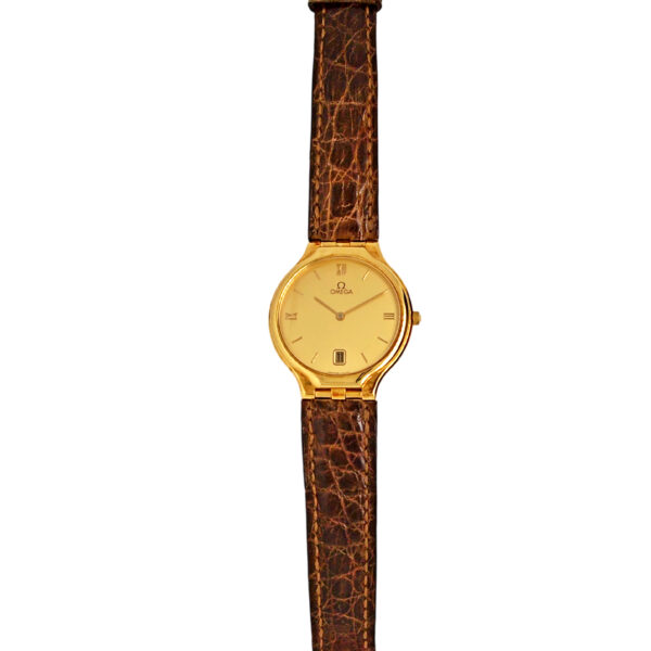 18K Yellow Gold Omega Geneve De Ville